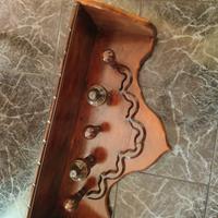 Cappelliera in legno 