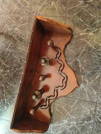 Cappelliera in legno 