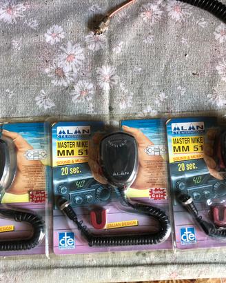 MICROFONI AMPLIFICATI A REGISTRAZIONE VOCALE CTE