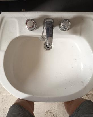 Lavandino Ceramica Bianco 