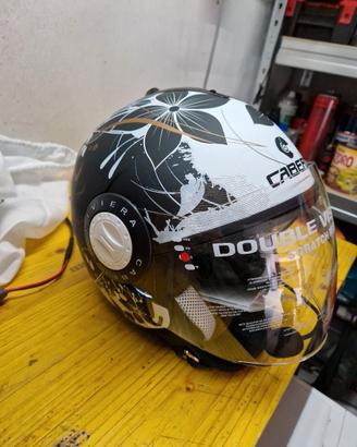 casco nuovo con interfono taglia s