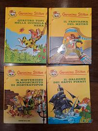 Lotto 4 libri Geronimo Stilton Collection 