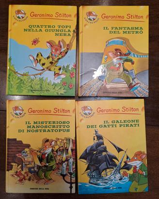Lotto 4 libri Geronimo Stilton Collection 