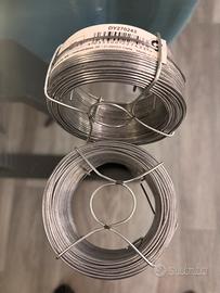 2 rotoli di Filo zincato