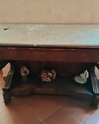 Antica console impero