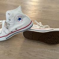 Scarpe Converse All Star Bianche Mis.33