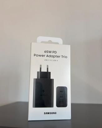 NUOVO Samsung Alimentatore Originale Trio 65W 2026