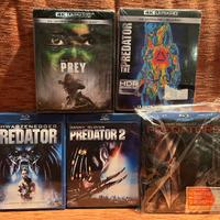 Predator SAGA in Bluray (I, II, III) + 4K (IV eV)