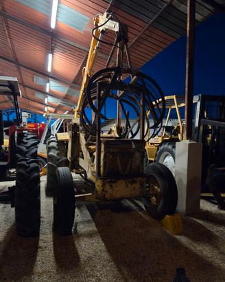 Trattore same con caricatore