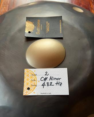 Handpan Battiloro C# minor 432HZ