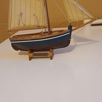 modellino veliero in legno