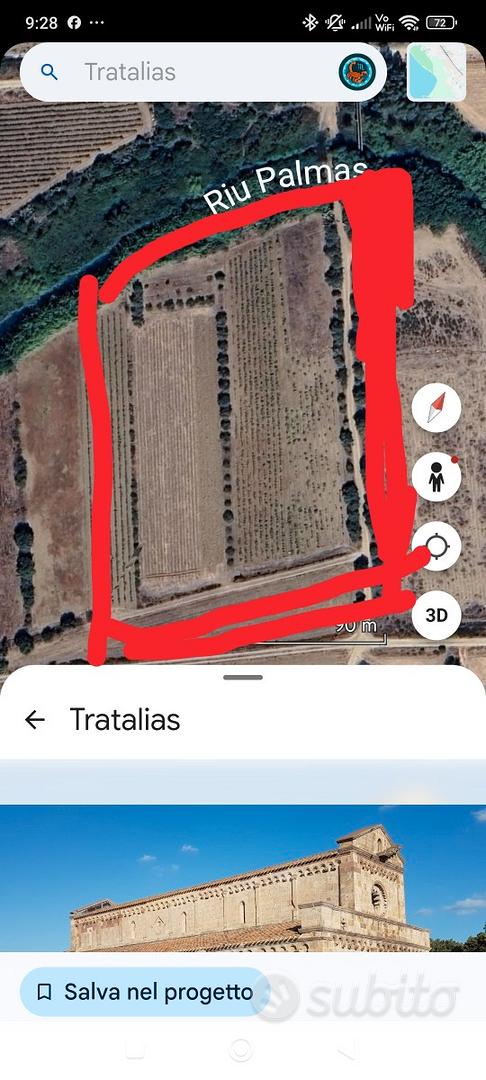 Terreno agricolo loc "Bau Ermus" - Vista 2