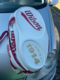 Borsa Tennis Wilson in pelle