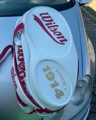 Borsa Tennis Wilson in pelle