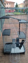 gabbia per cincillà/ furetti 