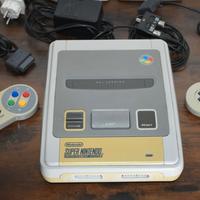 SNES PAL + cavi + 2 joystick - TESTATA