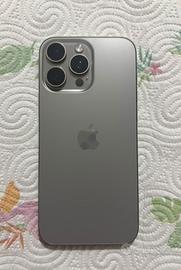 Iphone 16 pro max 256 gb silver + cover originale