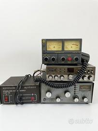 Stazione Radio CB Vintage Completa