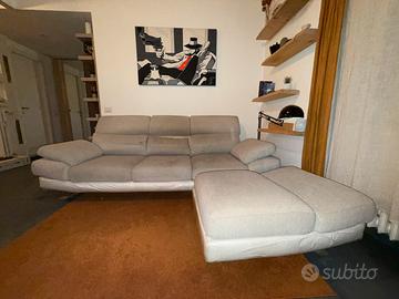 Divano 4 posti con modulo rimovibile