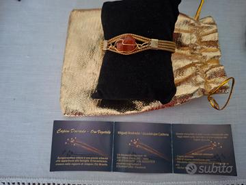 Bracciale oro vegetale