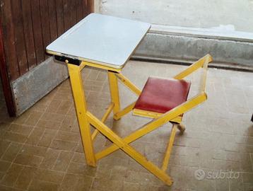 Tavolino con sedia per bambini