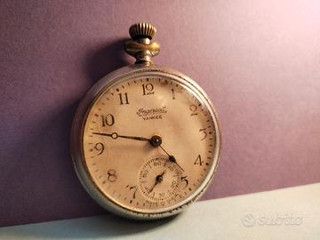 orologio da tasca ingersoll vintage