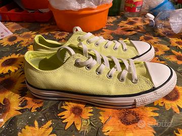Converse Chuck Taylor Basse - Giallo Lime / Neon