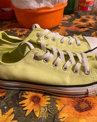 Converse Chuck Taylor Basse - Giallo Lime / Neon