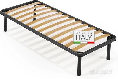3 letti singoli completi di materassi