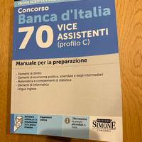 Libro per concorso vice assistente Banca d’Italia