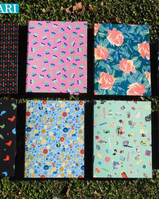 NAJ OLEARI Vintage 1990 Quaderno Copertina Anelli