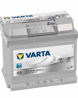 VARTA C6 Silver Dynamic 12V 52Ah 520A Batteria aut