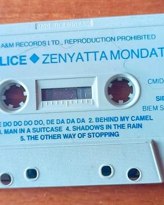Musicassetta Police Zenyatta Mondatta Reggae 
