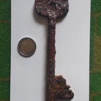 GRANDE CHIAVE ANTICA MEDIOEVALE 