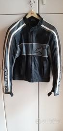 Giacca moto in pelle Alpinestars tg. 52