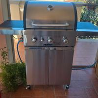 Berbecue 3 fuochi e fornello separato