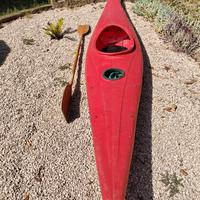 Canoa kayak rossa NOVA