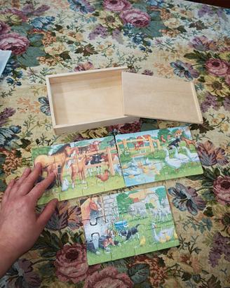gioco puzzle in legno 
