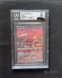 Carta Pokemon Mew Ex 151 Bgs 8 Italiano 