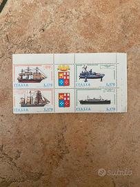 Quartina francobolli 1977