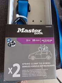 Cinghie di fissaggio con moschettone