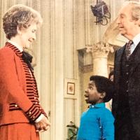 Cartolina N. Reagan telefilm "Il mio amico Arnold"