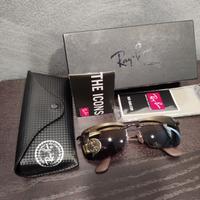 occhiali rayban The icons titanio marrone M