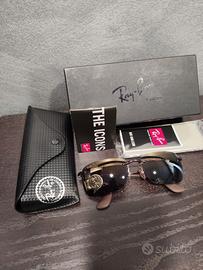 occhiali rayban The icons titanio marrone M