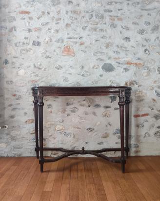 Console antica legno stile Luigi XVI fine 800