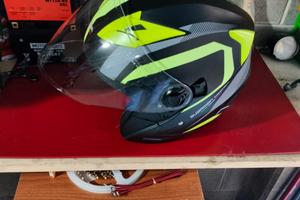 Casco jet Guardian taglia XL (61) nero giallo fluo