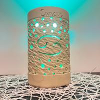 lampada con incisione, segno zodiacale, cancro