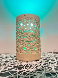lampada con incisione, segno zodiacale, cancro