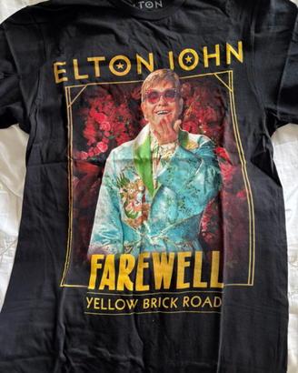 T shirt concerto Elton John Stoccolma