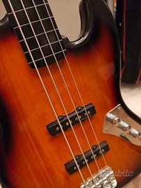 Fender Squier  jazz bass fretless vintage modified